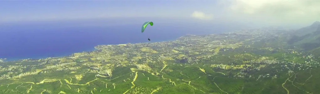 Zypern Urlaub Paragliding 2