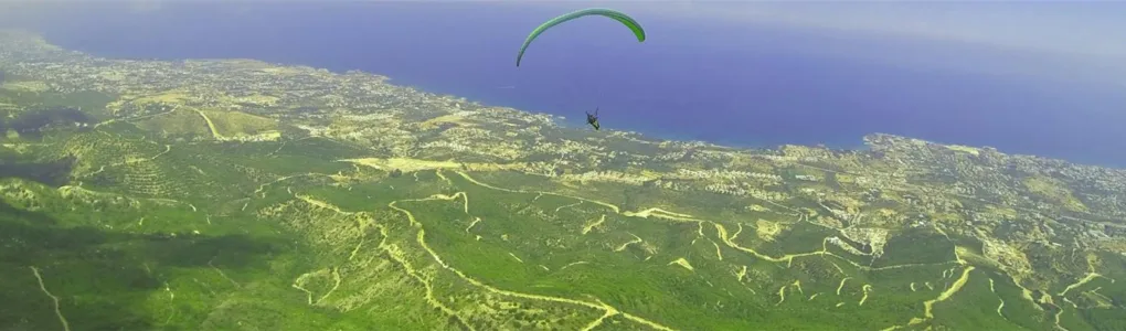 Zypern Urlaub Paragliding 4